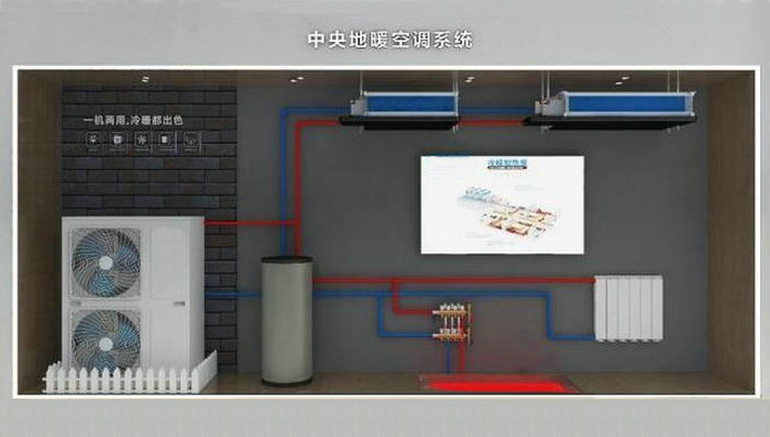 空气能采暖系统