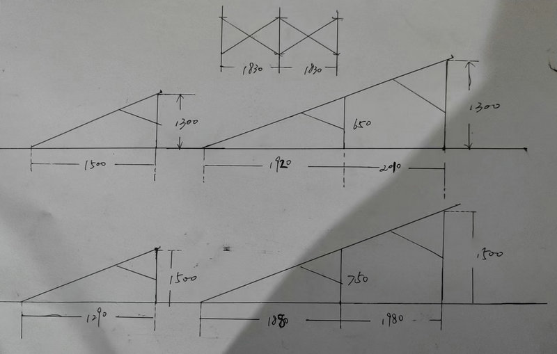 商用太阳能集热器安装尺寸图
