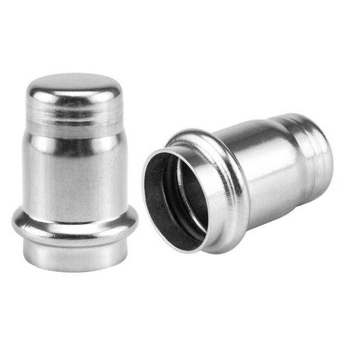 卡压式不锈钢管件：管帽