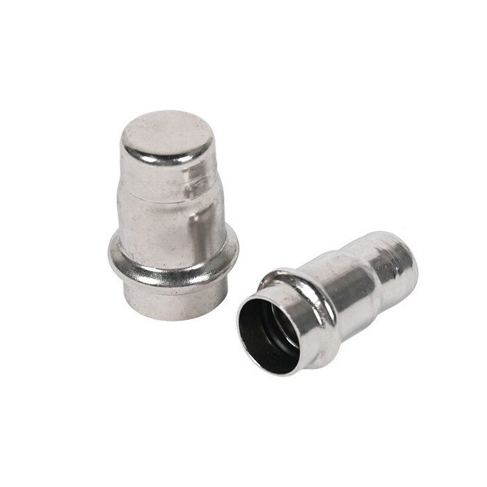 卡压式不锈钢管件：管帽