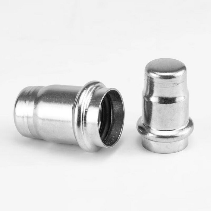 卡压式不锈钢管件：管帽