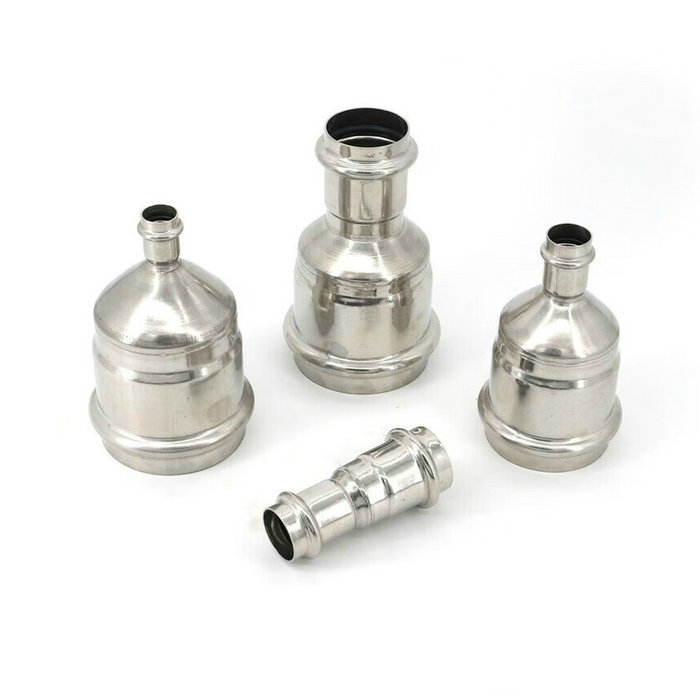 卡压式不锈钢管件：异径对接头