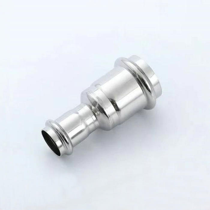 卡压式不锈钢管件：异径对接头