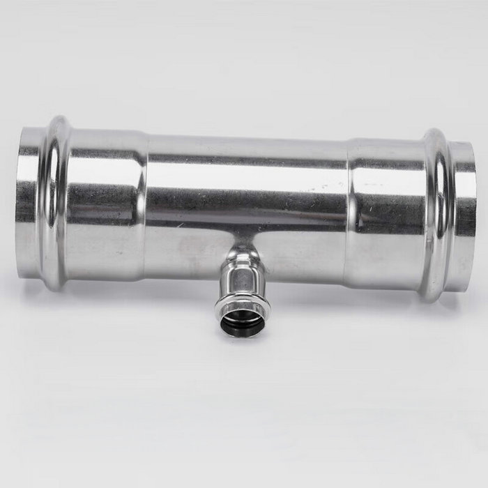 卡压式不锈钢管件：异径三通接头