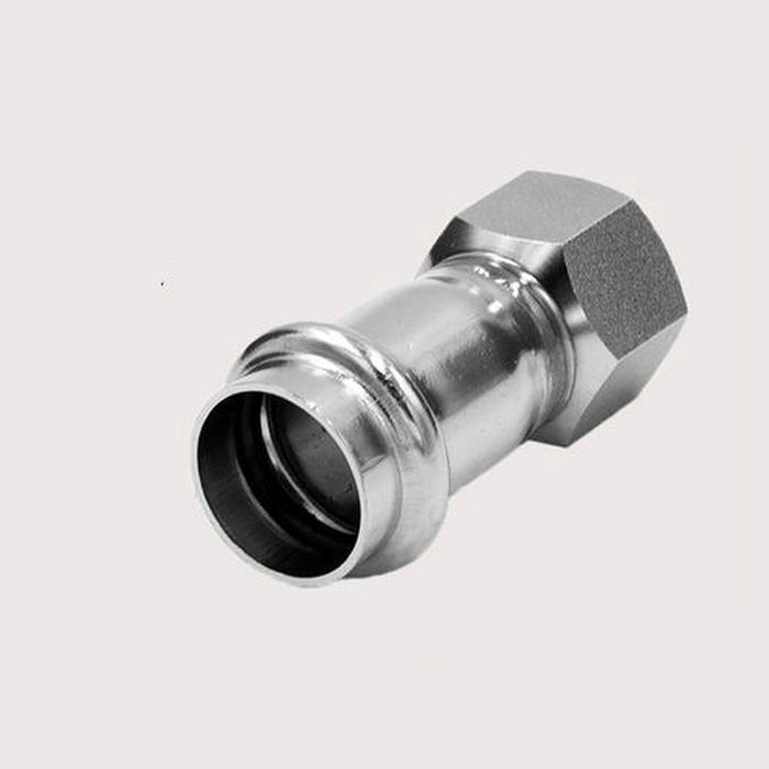 卡压式不锈钢管件：内螺纹转换接头
