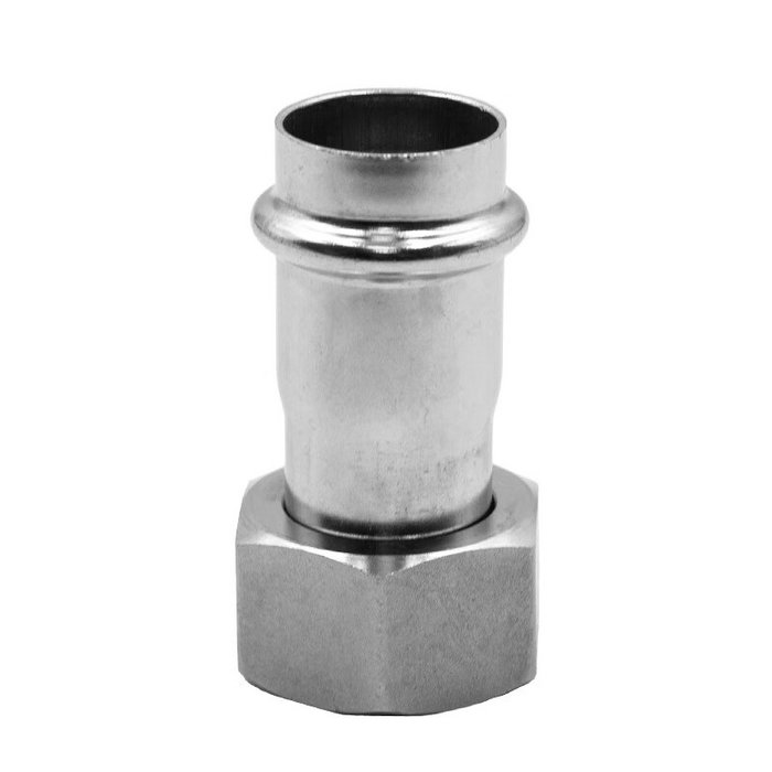 卡压式不锈钢管件（螺母活直接头）移动螺母转换接