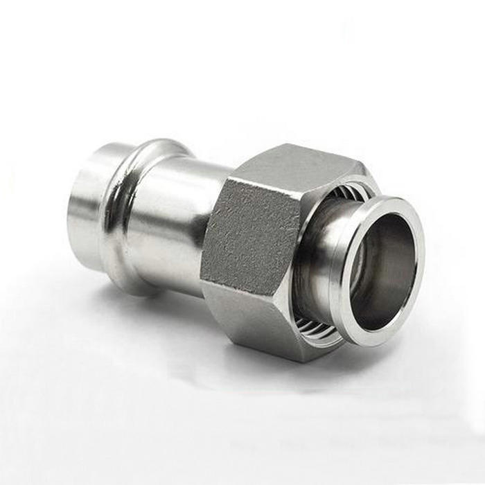 卡压式不锈钢管件（螺母活直接头）移动螺母转换接