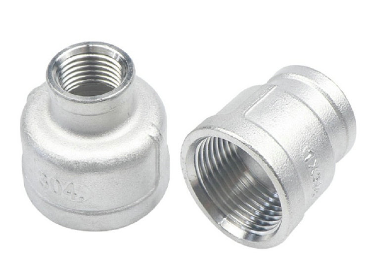 不锈钢连接管件：变径内丝（内丝大小头）