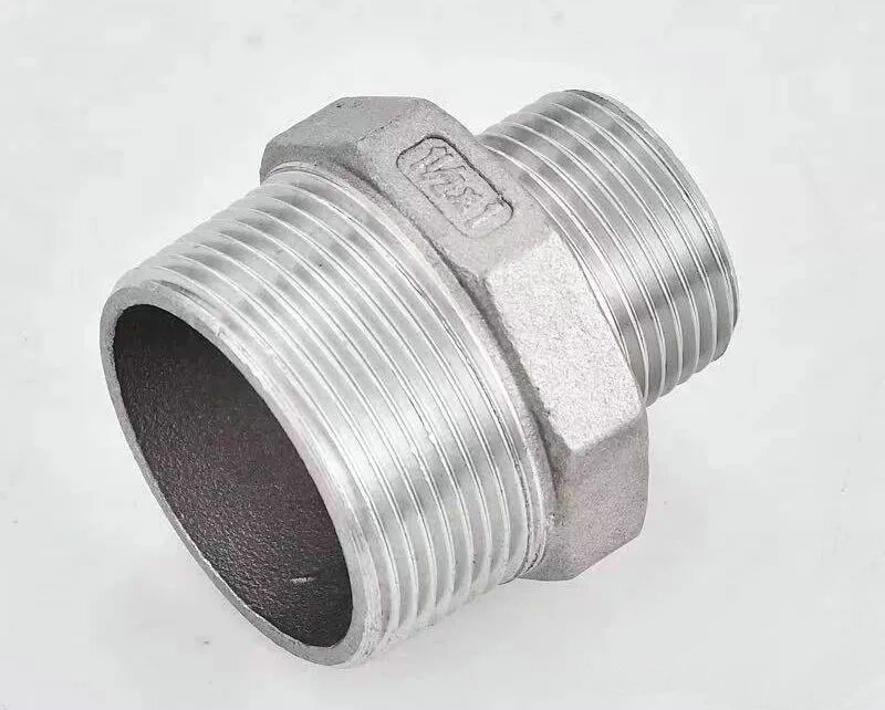 不锈钢连接管件：变径对丝