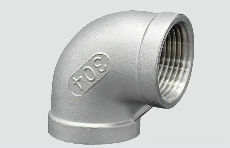 不锈钢连接管件：内丝弯头 