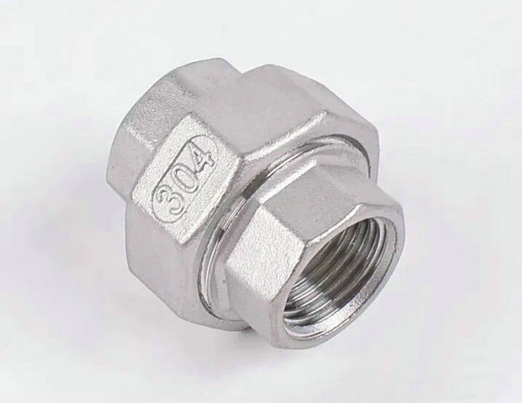 不锈钢连接管件：内丝活接