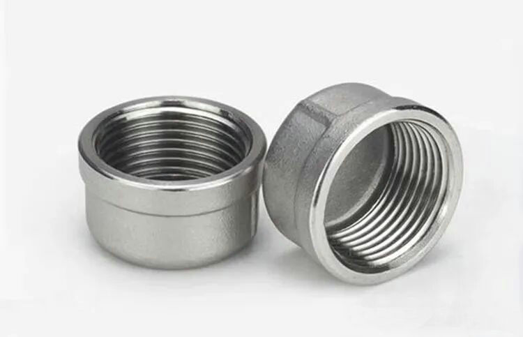 不锈钢连接管件：内丝管帽