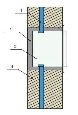 配电箱在墙上暗装