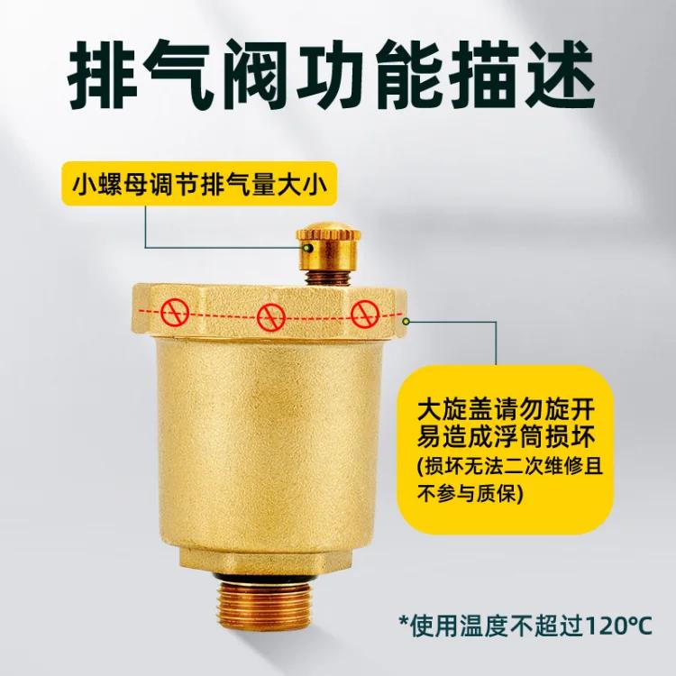 水箱安全组件:泄压阀、自动排气阀、压力表