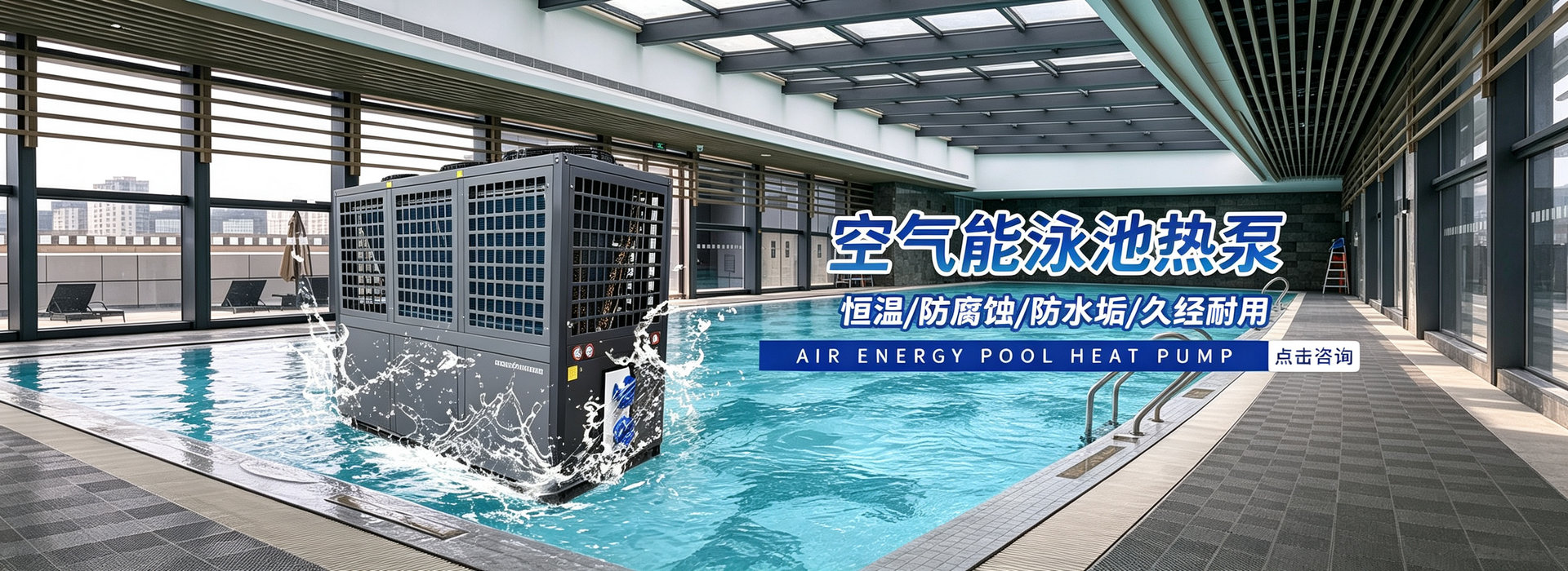 智恩空气能恒温泳池热泵